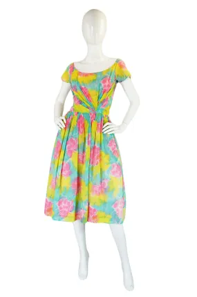 1950s Multi-Colour Cotton Ceil Chapman