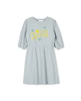 Aloha Waisted T-shirt Dress