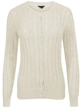 Amara Reya Andree cream cardigan