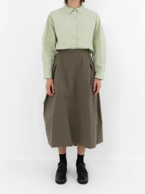 Casey Casey Moon Skirt, Olive