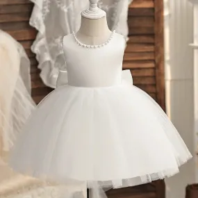 Girls Tulle Christening Dress