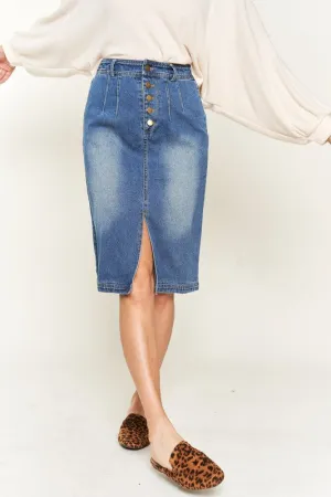 Hazel Denim Skirt