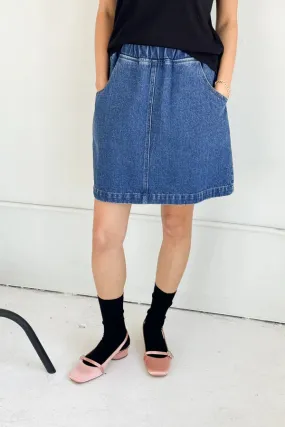 Le Bon Shoppe City Denim Skirt